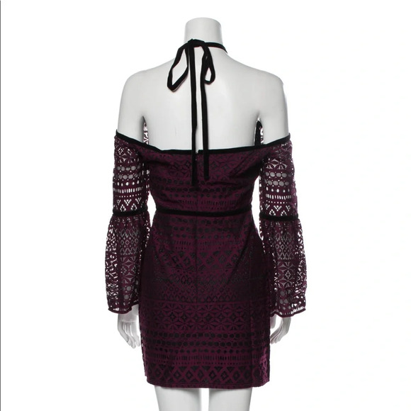 NWT Likely Printed Lace Mini Dress Size M - Picture 2 of 8